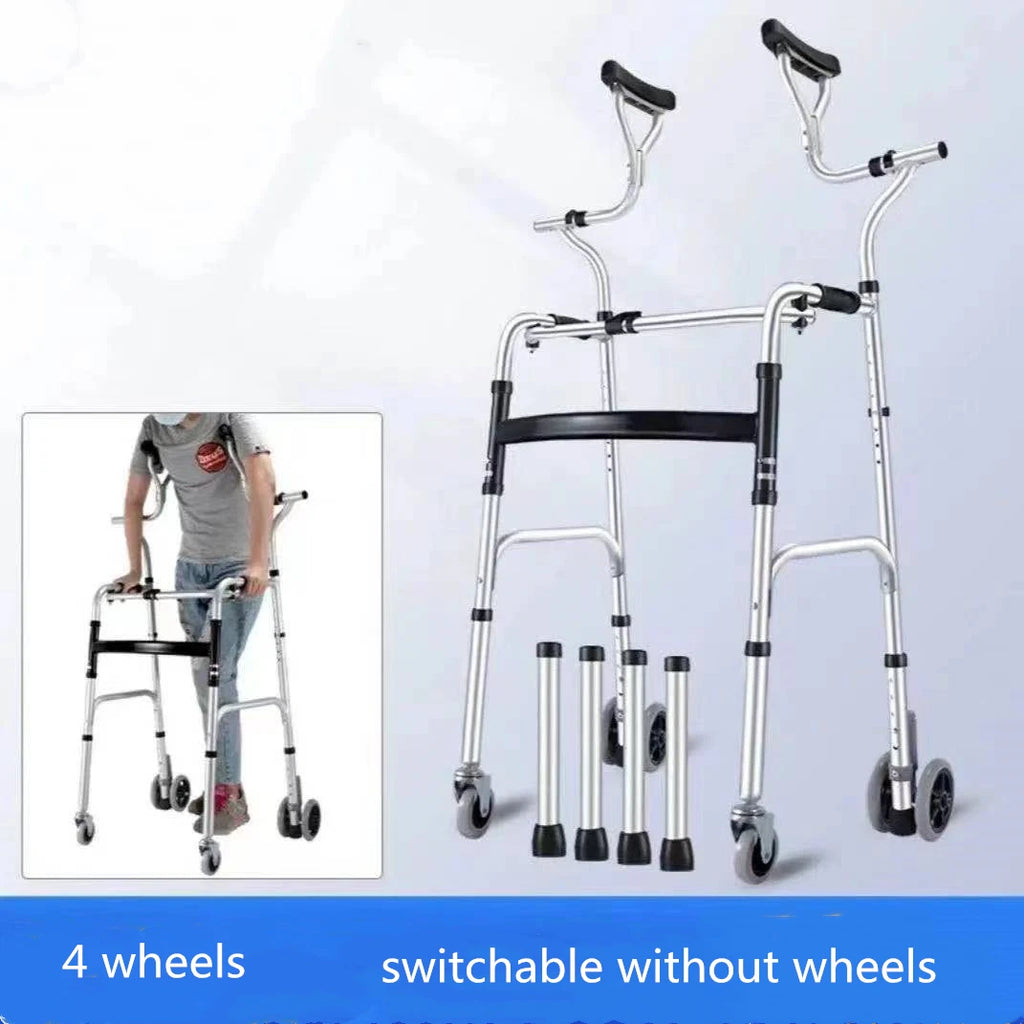 Elderly Rehabilitation Walker Device Underarm Crutche Walking Stick - GilloServ