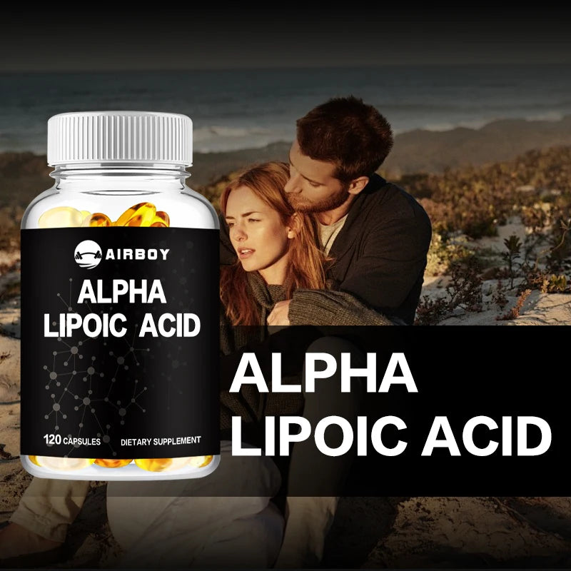 Alpha Lipoic Acid 600 Mg - Supports Antioxidant Health//Sugar Metabolism - GilloServ