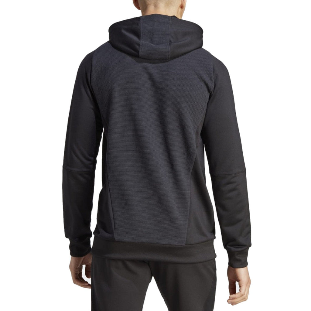 Bayern Munich black hooded training technical tracksuit