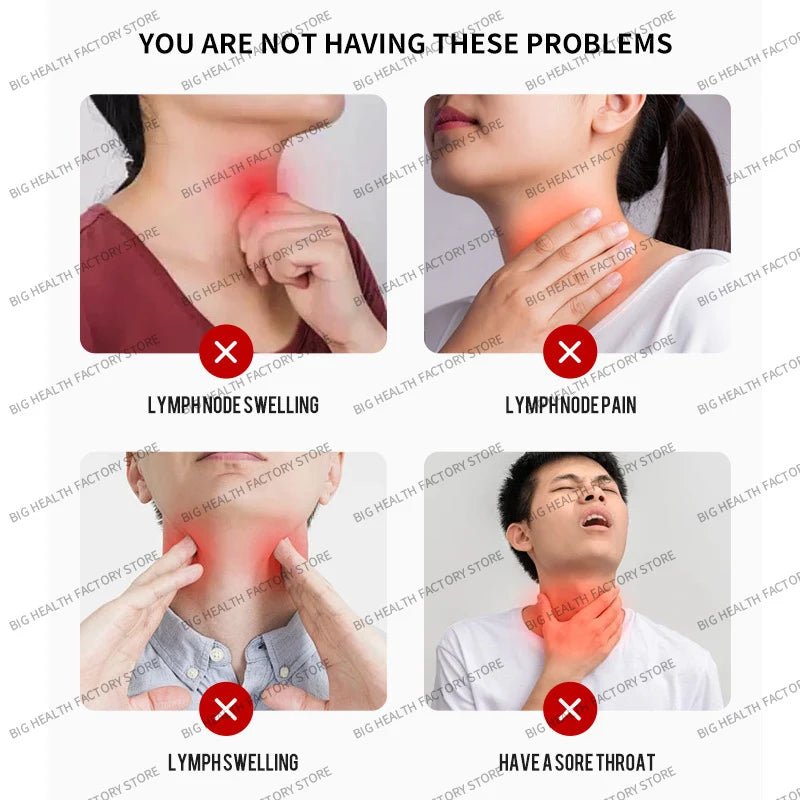 Lymph Nodule Dispersing Ointment, External Health Care Ointment, Soothing Lymph Nodule Discomfort in Throat, Lymphatic Side Breasts - GilloServ