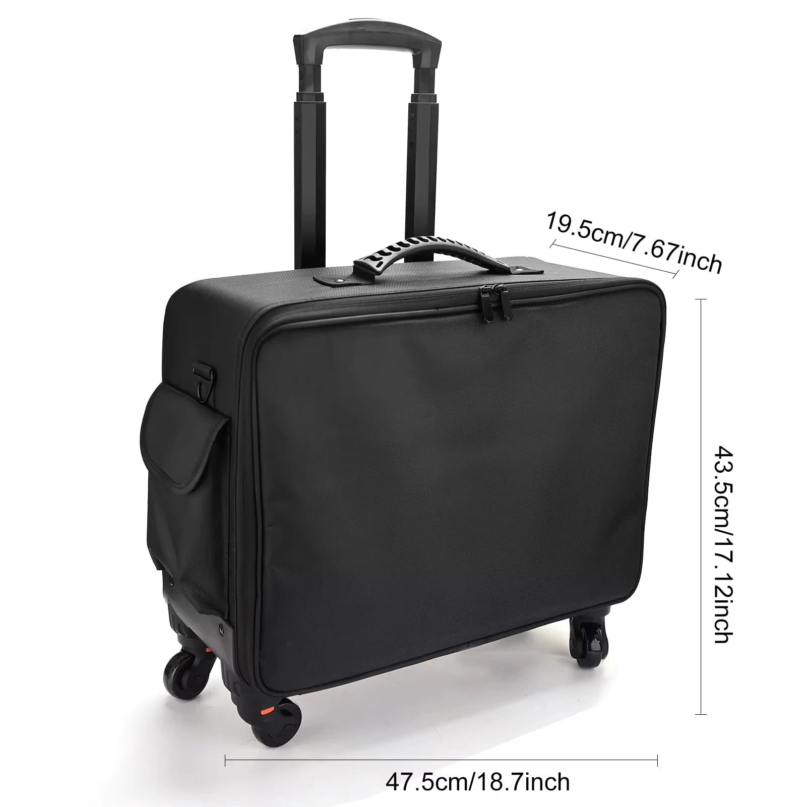 High quality briefcase Travel Makeup Bag Luggage Suitcase for Artists - GilloServ