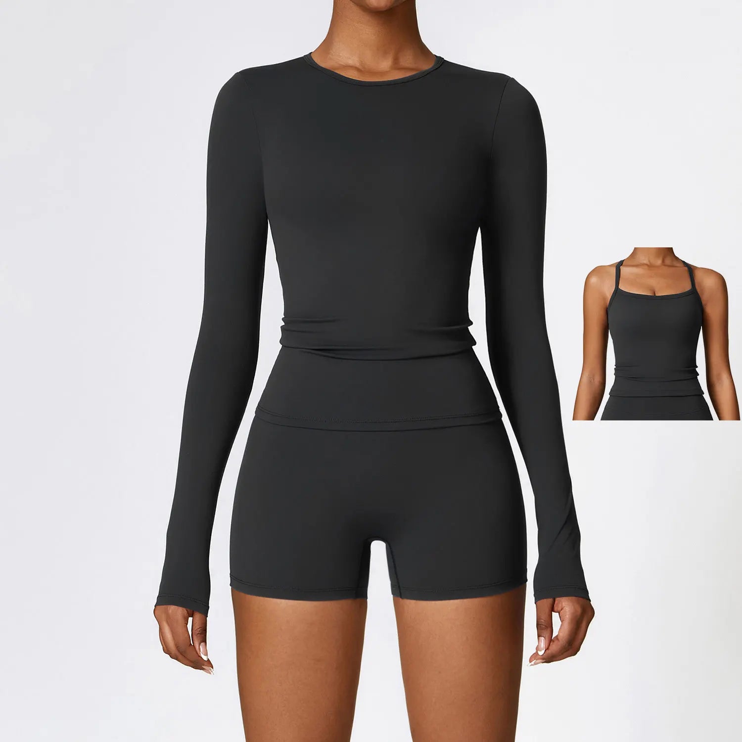 Best 2/3PCS Yoga Set Women Workout Set Seamless Sportswear Gym Clothing - GilloServ