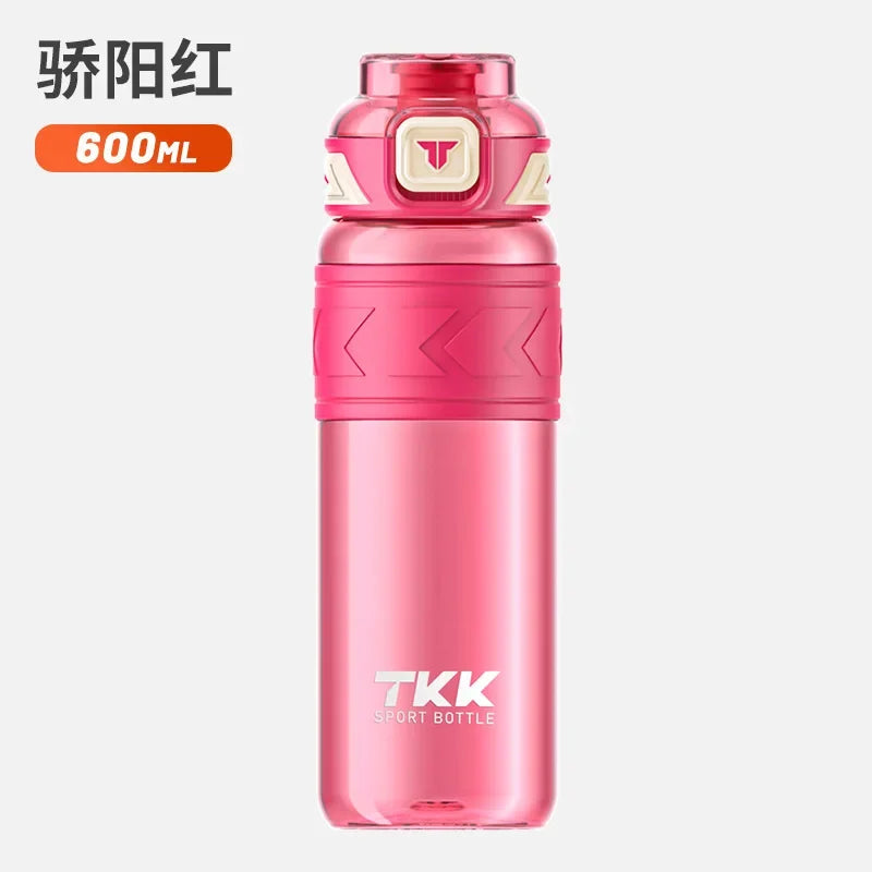 1000ml High Quality Water Bottle with Straw Portable Durable Tritan Material for Gym & Fitness Outdoor - GilloServ
