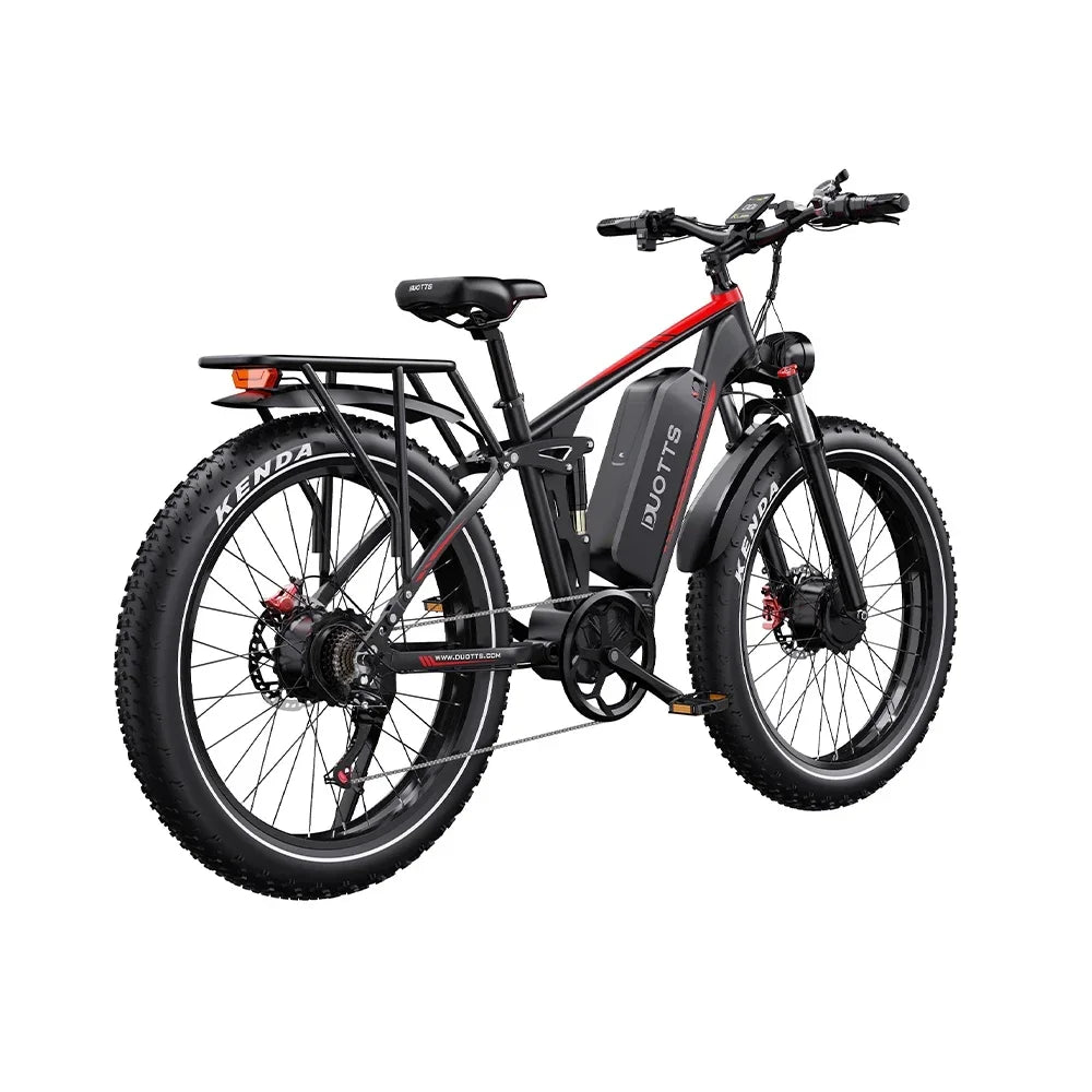 HOT SALE S26 Dual Suspension E-Mountain bike For Adult 48V 20Ah Battery Dual Motor 26 inch Fat Tire - GilloServ