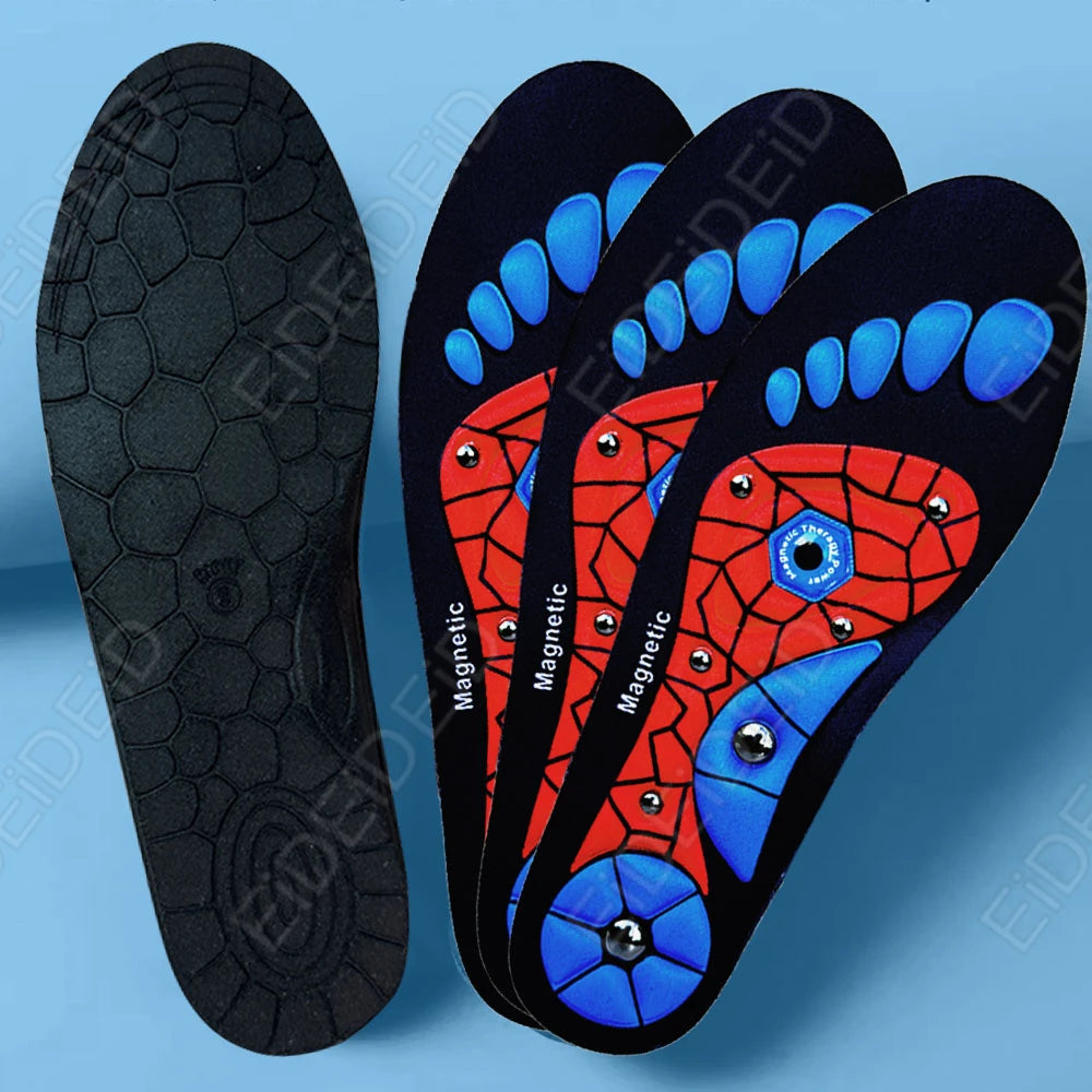 New Magnetic Therapy Sports Insoles for Massage Foot Weight Loss Slimming - GilloServ