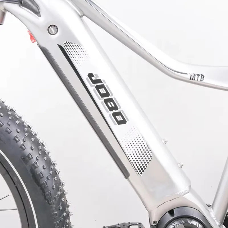 48V 500W Mid Drive Motor Full Suspension Electric Mountain Bike - GilloServ