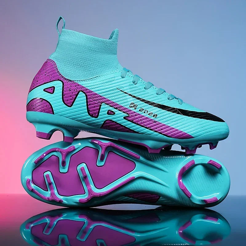 Best Quality New Ultralight Soccer Shoes//High Ankle Football Boots High-quality - GilloServ