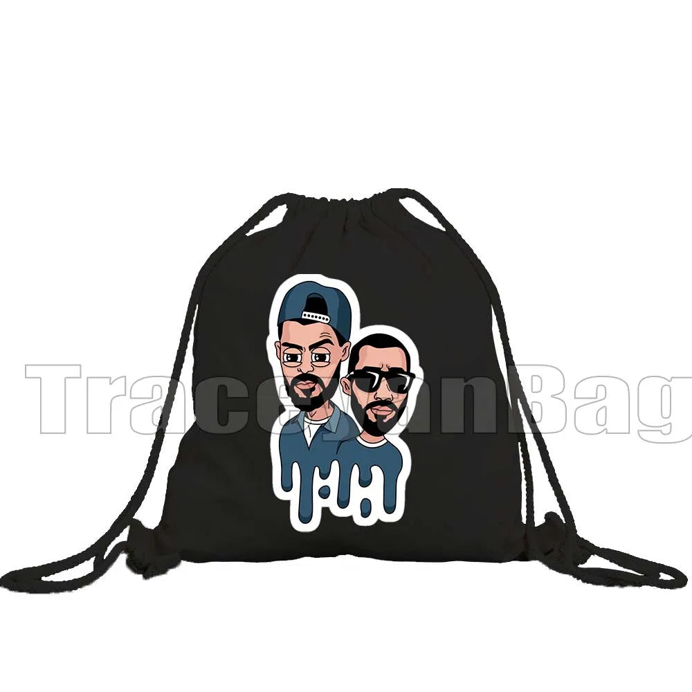 Great Rap Artist Drawstring Bags Soccer Gym Backpack - GilloServ