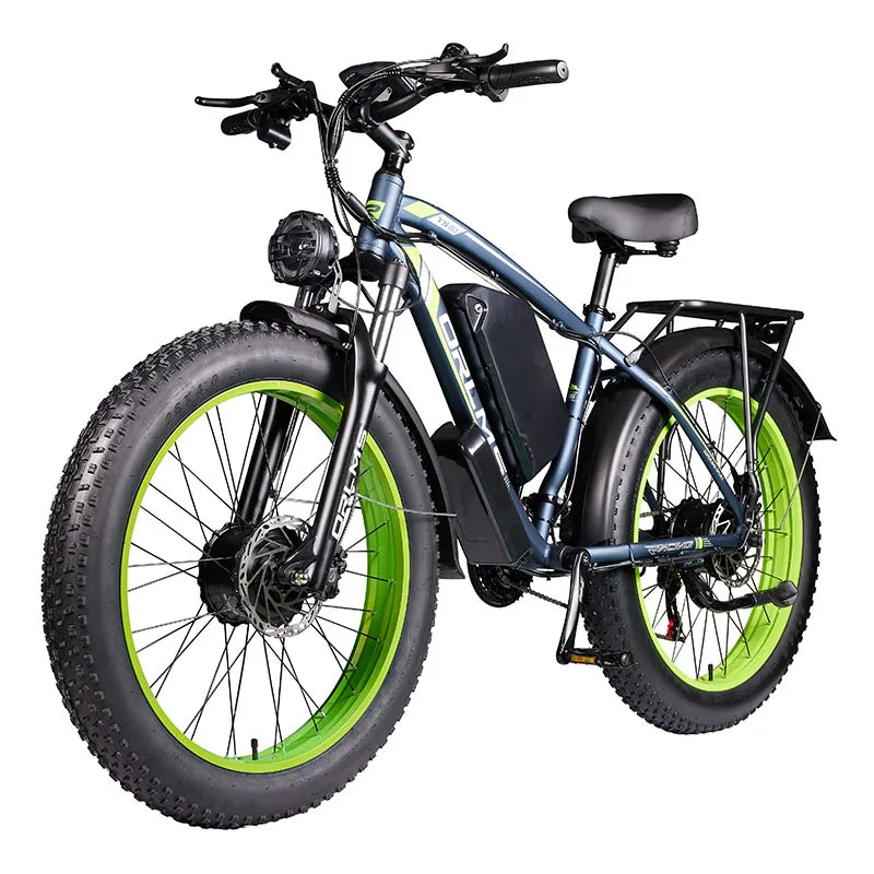 TS60 Electric Bicycle 1000W*2// 60V//25AH Battery A dult E-Bike Hydraulic Disc Brakes - GilloServ