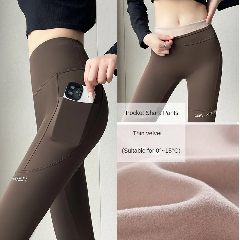 Leggings women's wea high waist hip lifting leggings yoga sports - GilloServ