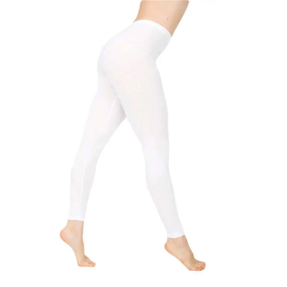 High Elastic Skinny Leggings Pencil Pants Shiny Pants Female Sexy Slim Tights Leisure Shark Leggings Sports Fitness Leggings - GilloServ