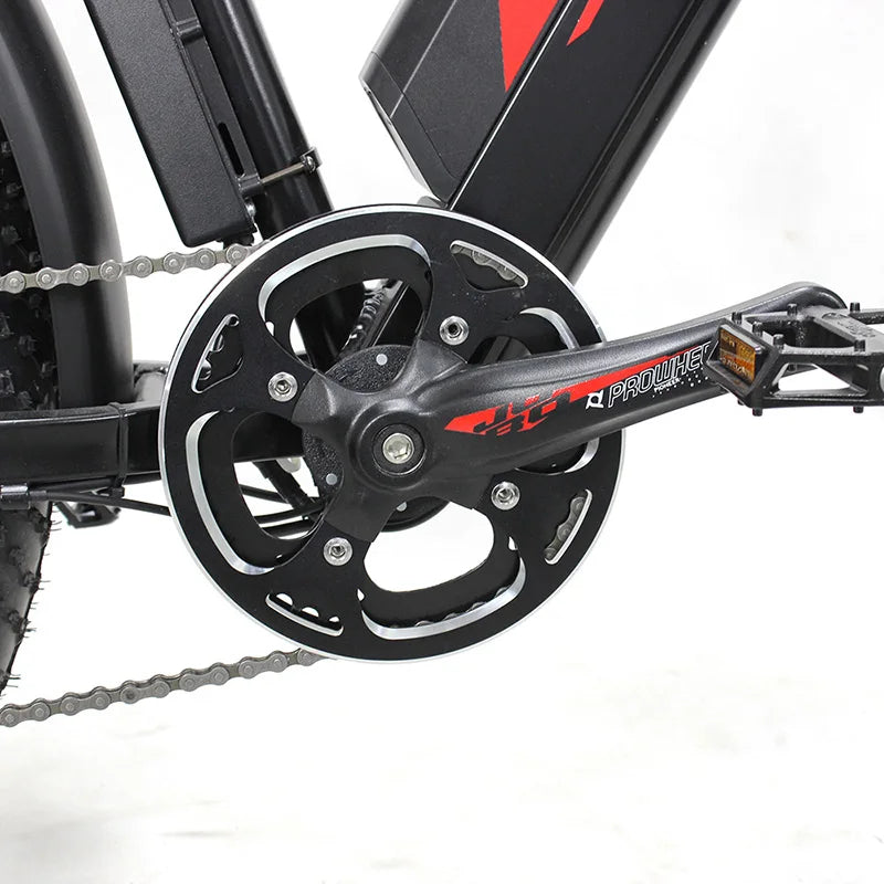 26 Inch Ebike Bafang Crank Motor Fat E Bike With 48V/14AH L G Battery - GilloServ