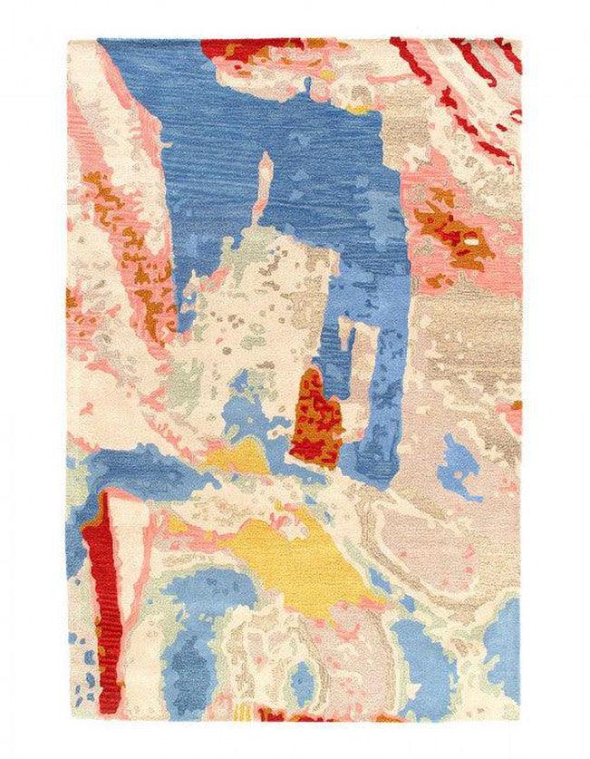 Canvello Fine Hand Tufted Abstract rug - 6' X 9'-0
