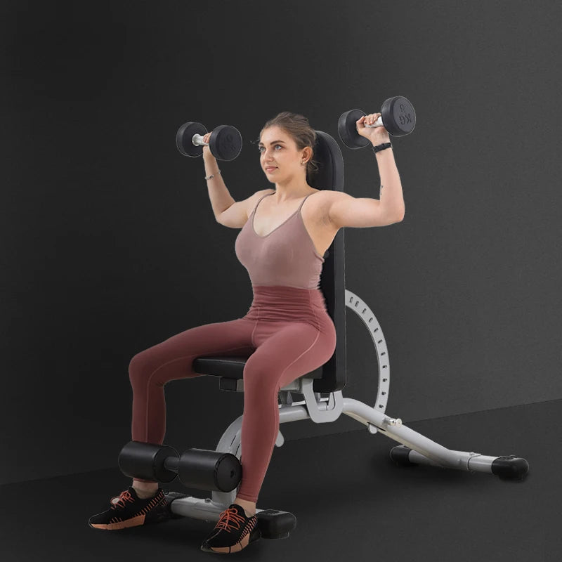 Adjustable Dumbbell Stool Sit-up Fitness Equipment - GilloServ