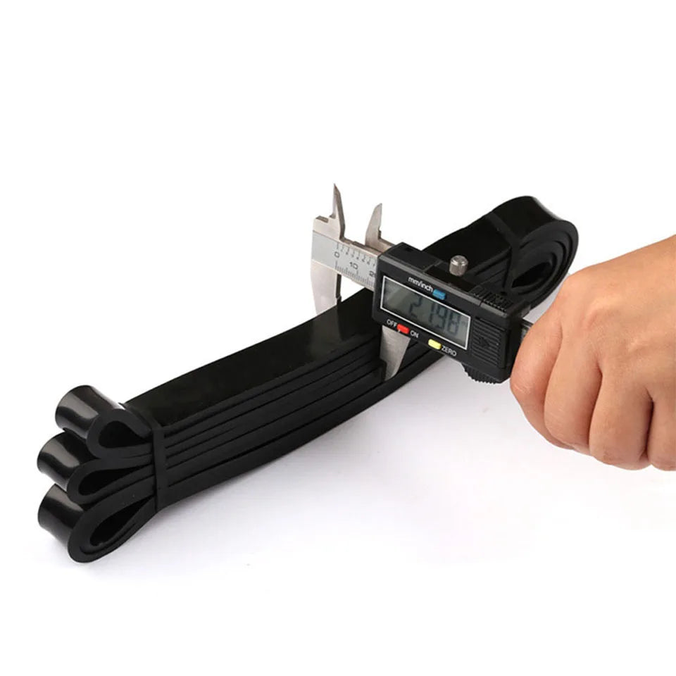 Unisex Fitness 208cm Rubber Resistance Yoga Band Pilates