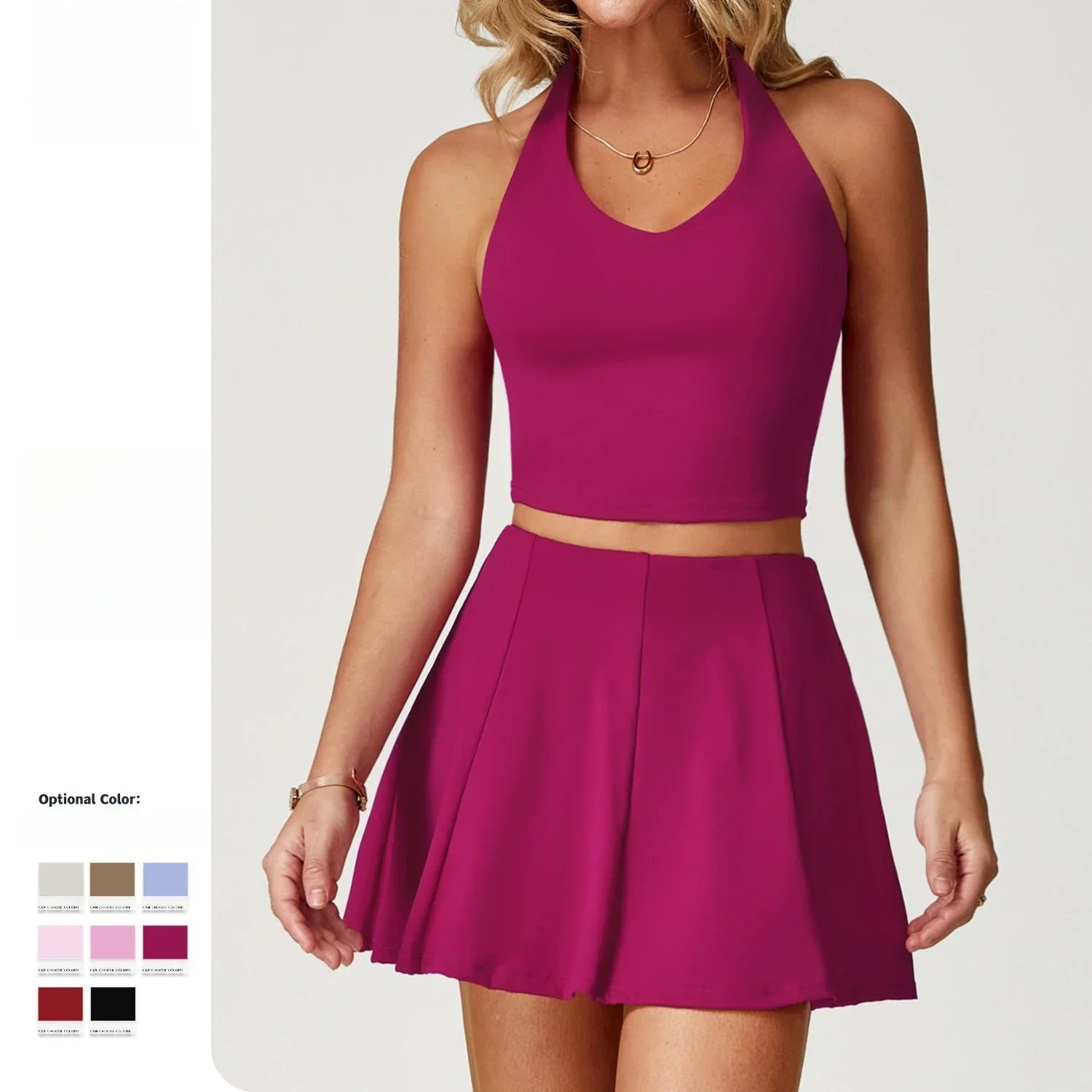 Tennis Suit Sports Fitness Naked Quick-drying Anti-light Golf Badminton - GilloServ