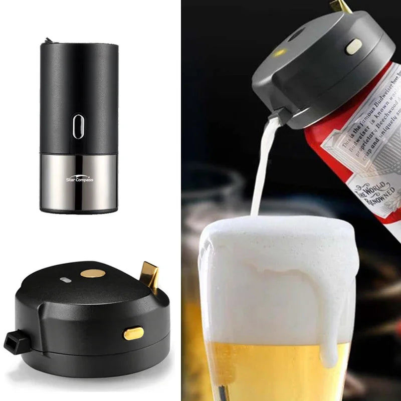 Automatic Beer Foamer Washable Beer Foam Machine Barware