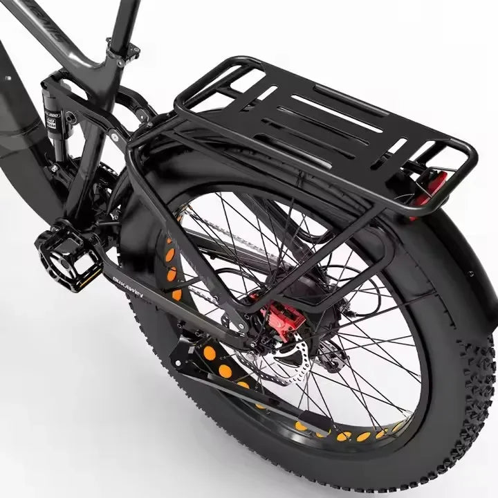 Electric bike 1000W 52V 26 inches full suspension mountain e bike 20Ah lithium battery - GilloServ