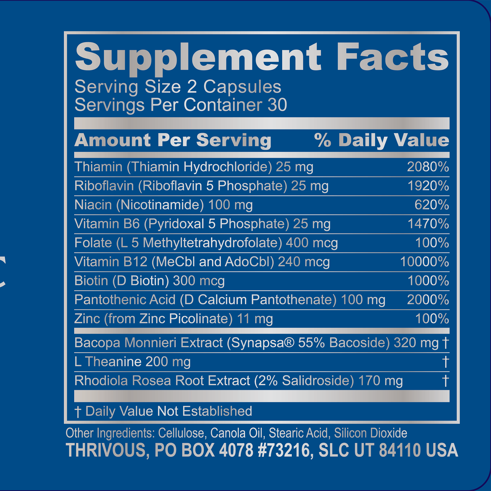 Nootropic Stack - GilloServ