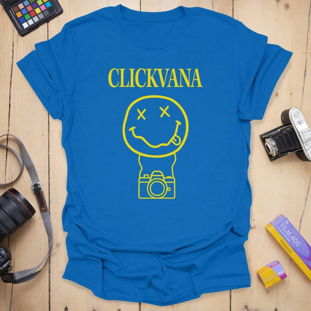 Clickvana T-Shirt - Royal, 3XL