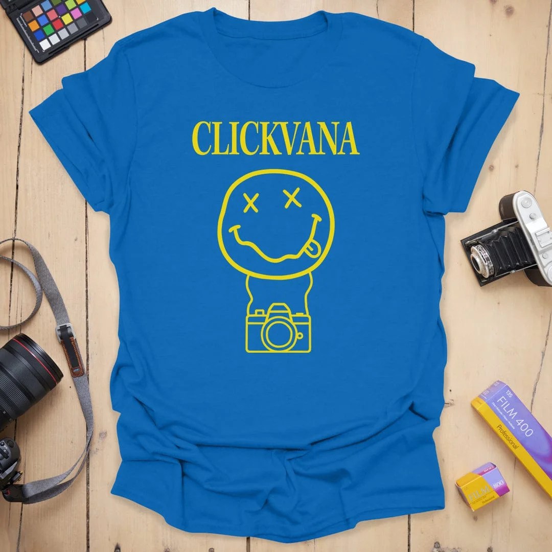 Clickvana T-Shirt - Royal, 3XL