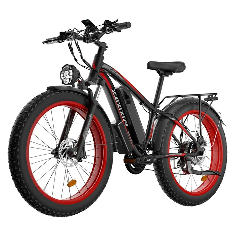 Factory Direct 26 Inch 48V 1000W Motor Ebike Bicycle Powerful Mountain Electric Bike Dirt Bike Fat pull Electric Bicycle - GilloServ