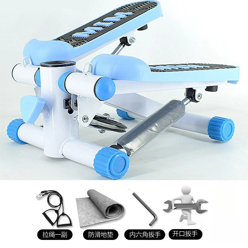 Home Use Mini Steppers LCD Fitness Equipment// Cardio Twister Climbing Leg Slimming Sport Climbing Machine Help Weight Loss Metal - GilloServ
