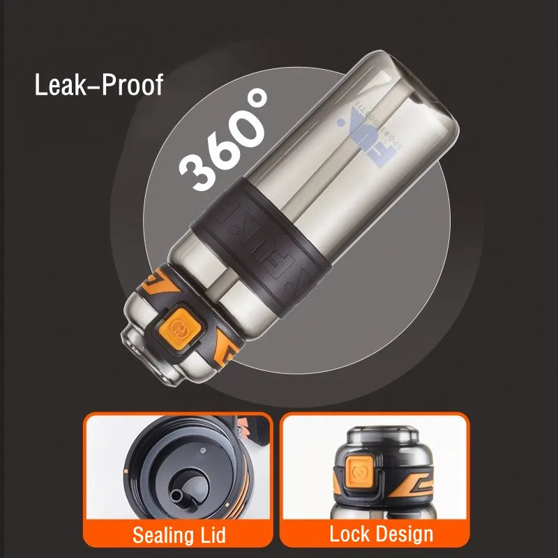 640ml/770ml High Quality Water Bottle Portable/ Durable Gym Fitness Tritan Material - GilloServ