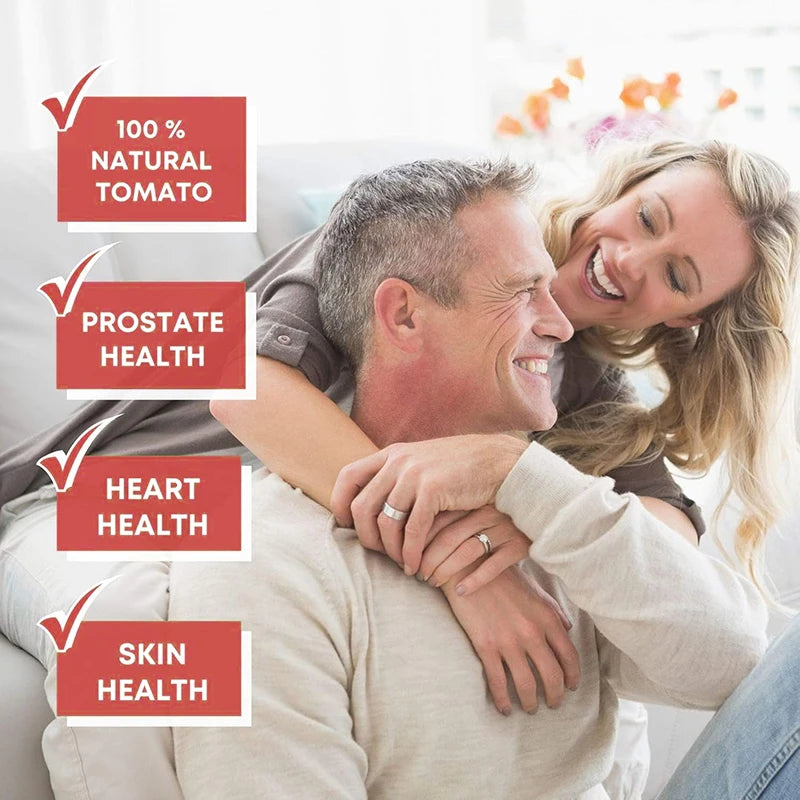 Lycopene Capsules - Promotes Prostate, Heart, Vision Health, Immune Support, Antioxidant - GilloServ