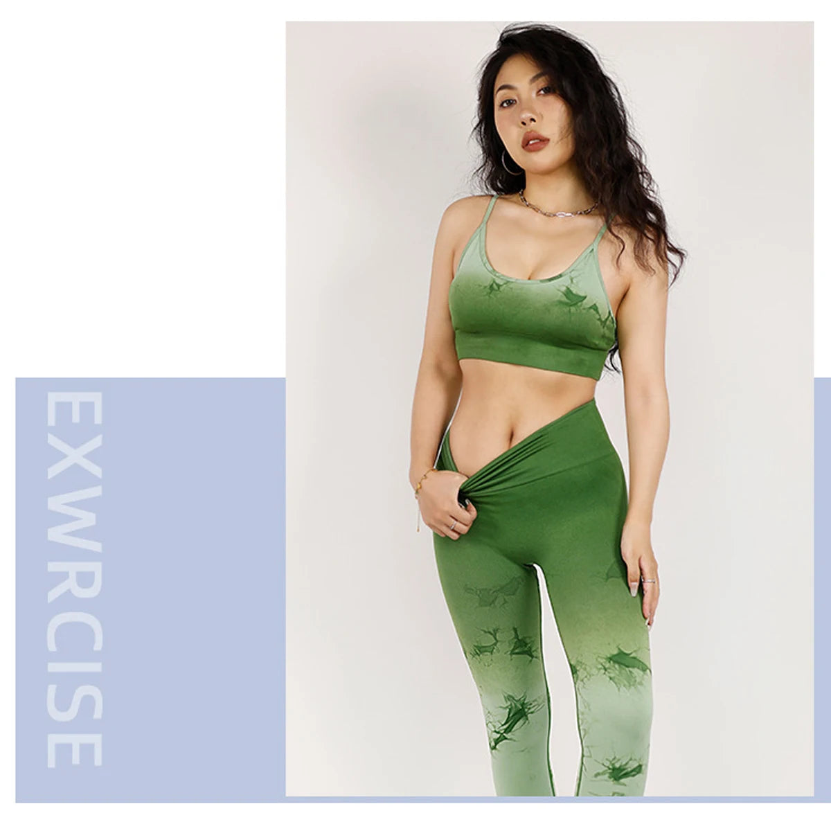 New Women's Yoga Set - Sports Bra and Leggings Outfit - Comfortable and Stylish Yoga Apparel for Fitness Enthusiasts - GilloServ