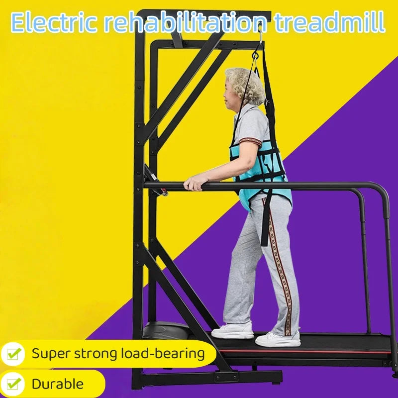 Rehabilitation Treadmill home elderly walking machine fitness exercise limb recovery - GilloServ