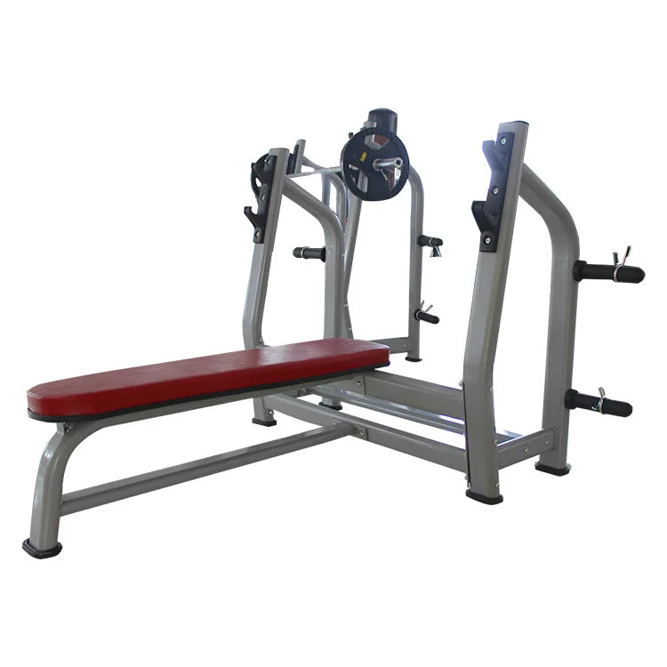 Commercial Gym Flat //Bench Press Training Fitness// Gym Power Rack Weight Lifting - GilloServ