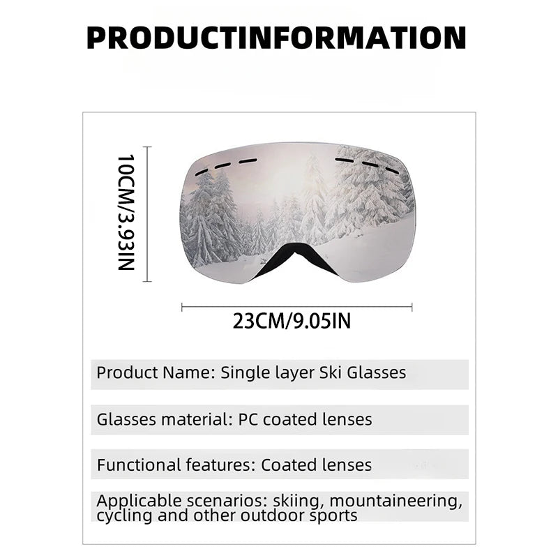 Unisex Snowboard Goggles–Glasses  Ski Equipment Eye Protection - GilloServ