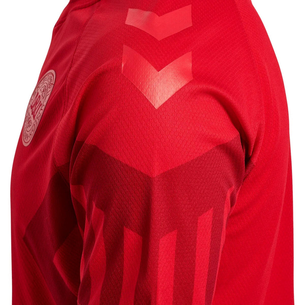 Denmark national team Home soccer jersey 2022/23 - Hummel-4