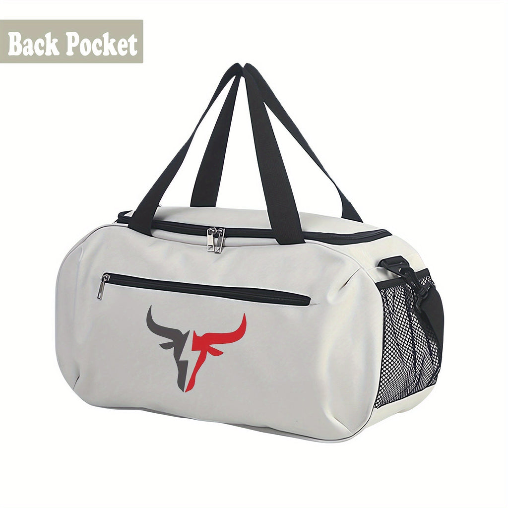 Oxford Duffel Bag Bull Logo Travel Gym - GilloServ