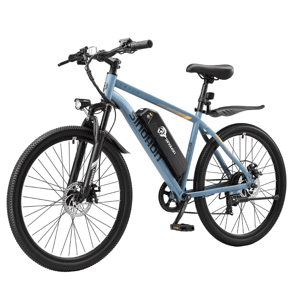 Mountain E- Bike Adults 500W Peak Motor 26'' Tires Front Suspension Electric Bicycle - GilloServ