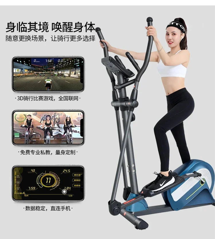 YJQ elliptical home gym small climbing stair machine sports equipment mountain treadmill - GilloServ