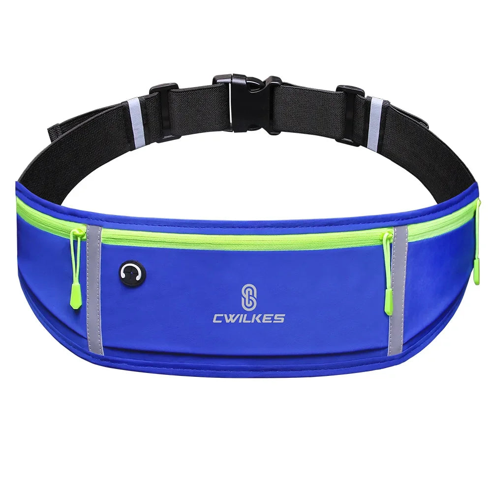 CWIKLES Sports Fanny Pack Women Running Belt Waist Bag Men Waterproof Gym Phone Pouch Banana Bags Run Accessories - GilloServ