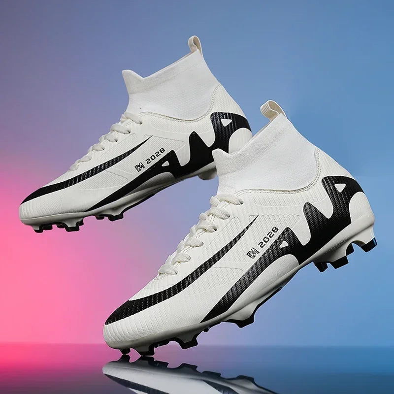 Best Quality New Ultralight Soccer Shoes//High Ankle Football Boots High-quality - GilloServ
