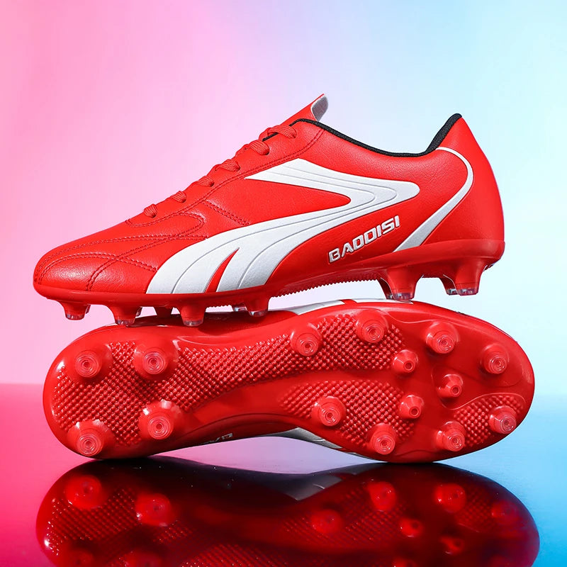 Men Soccer Shoes Breathable//Football Boots//Ultralight Professional Training Sneakers - GilloServ