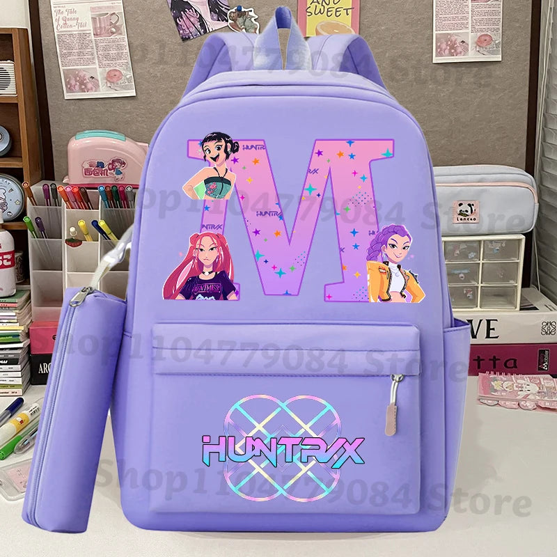 Demon Hunters Backpacks Fashion Schoolbag Large Capacity - GilloServ