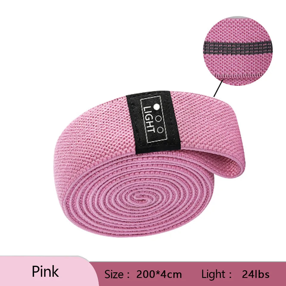 1Pcs Resistance Band Yoga Pilates Fitness Elastic Band Bodybuilding Sports - GilloServ
