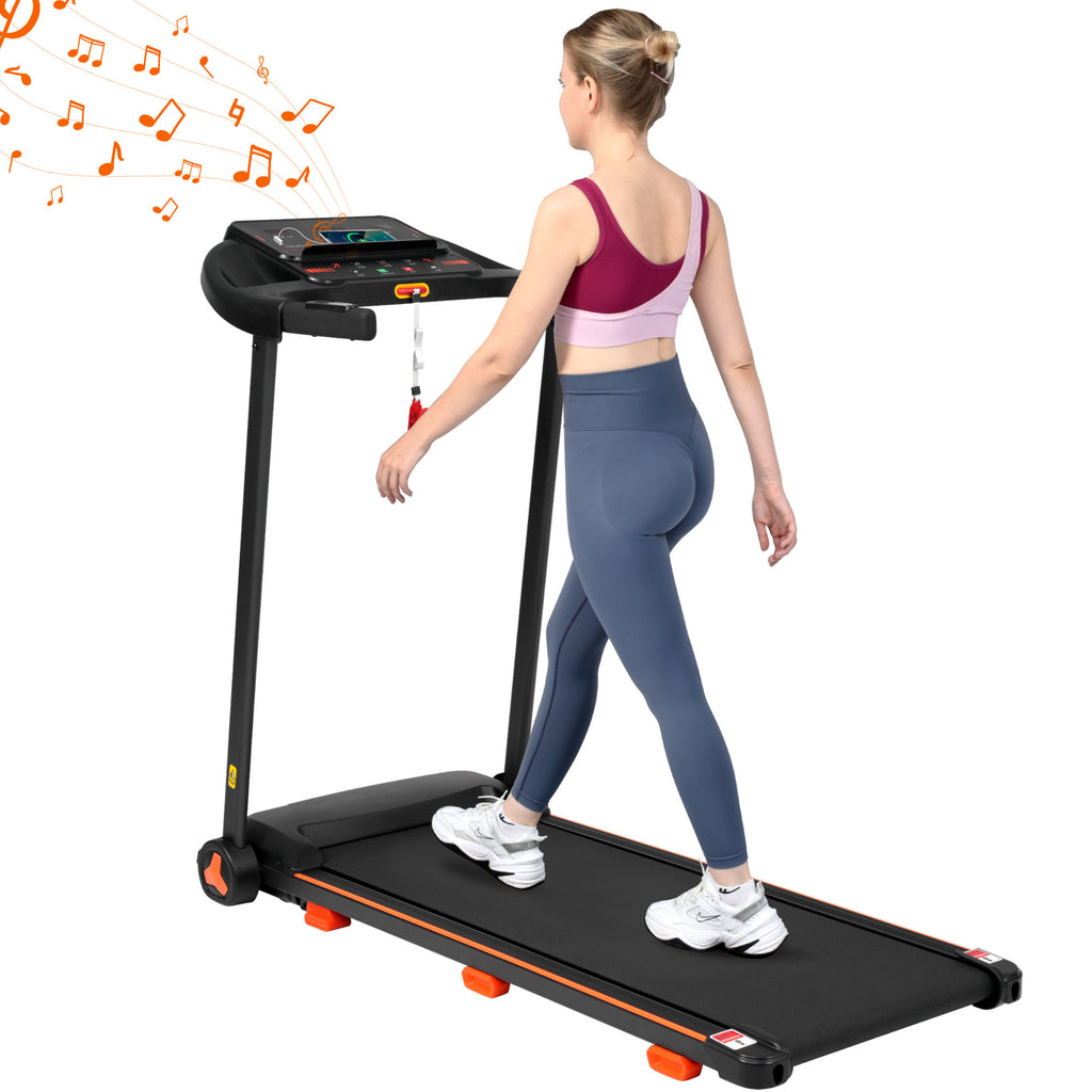 Brand New Home Treadmill, 2.5HP Silent Folding Treadmill With Heart Rate Sensor, Weighing 300 Pounds, Banned Platform Temu - GilloServ