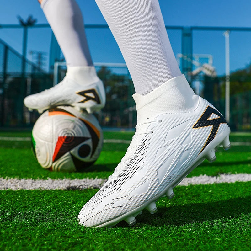 Large Size 35-47 Sock Soccer Shoes Football Shoes Men Soccer Cleats - GilloServ