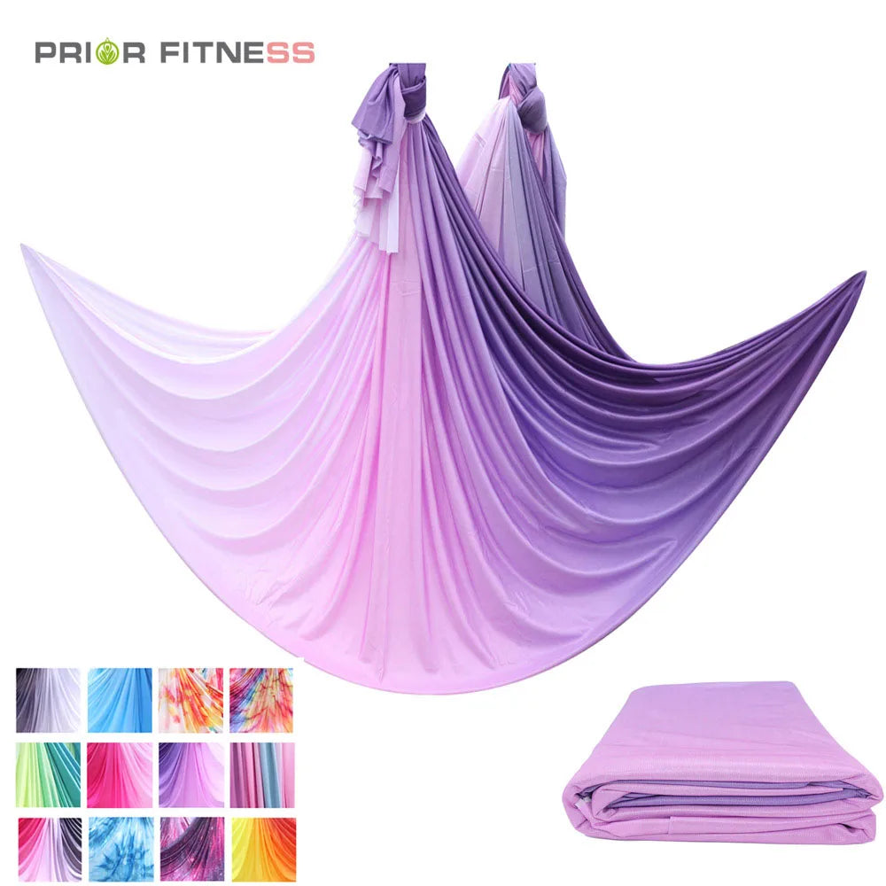 6 Meter Aerial Yoga Hammock Fabric: Colorful Premium Aerial Silks Fabric - GilloServ