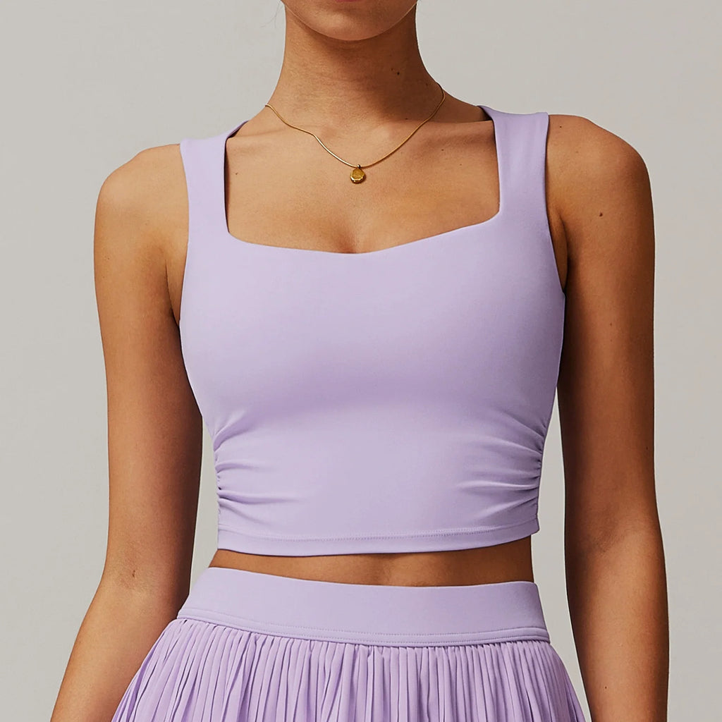 Women High Support Shockproof Sports Bra Impac Athletic Vest Quick-Dry - GilloServ