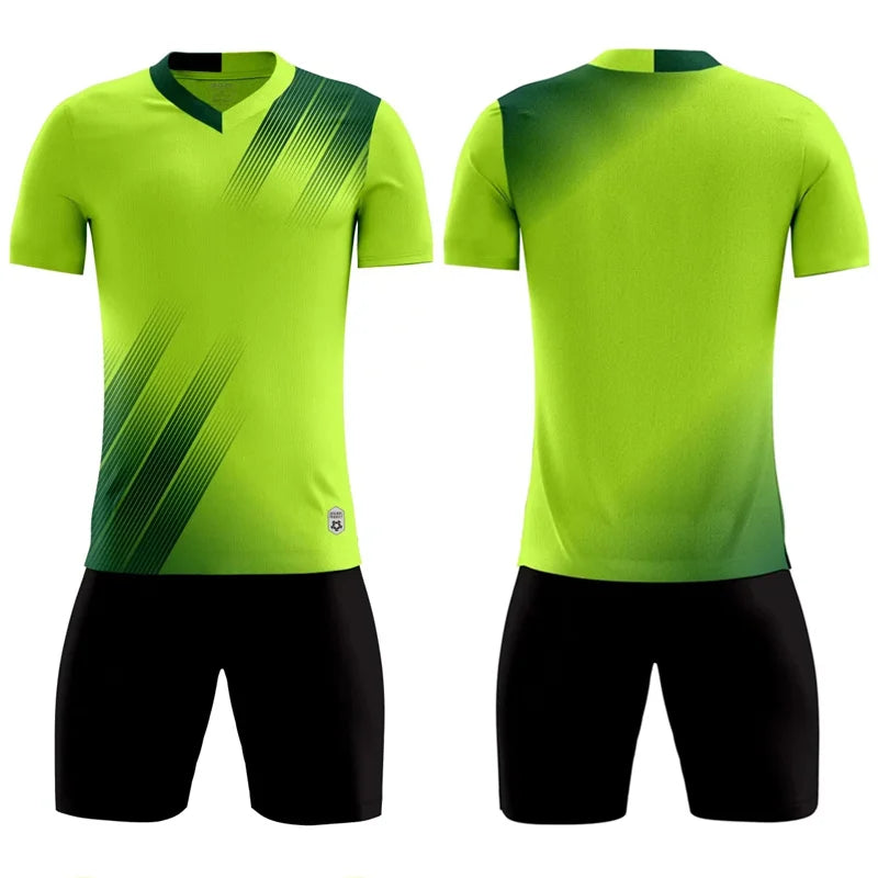 Kids Football Jerseys Suit Breathable Sport Short - GilloServ