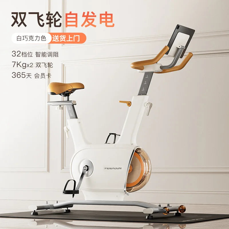 Silent Smart Spinning Bike Gym Home Magnetic Control Exercise Bike Sports - GilloServ
