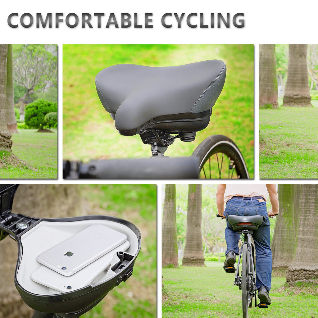 YSS 4, YLG Wide Electric Bike Saddle with Storage - GilloServ