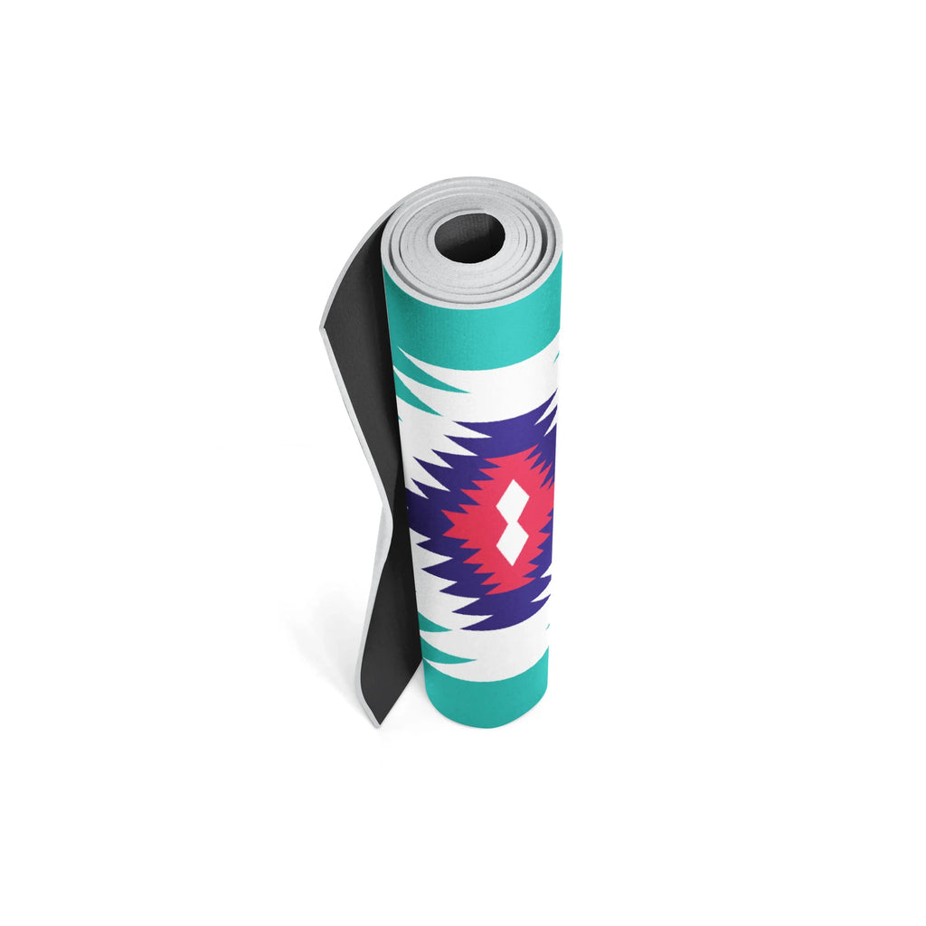 Yoga Mat | 6mm Thick | Turquoise | Non-Slip - GilloServ